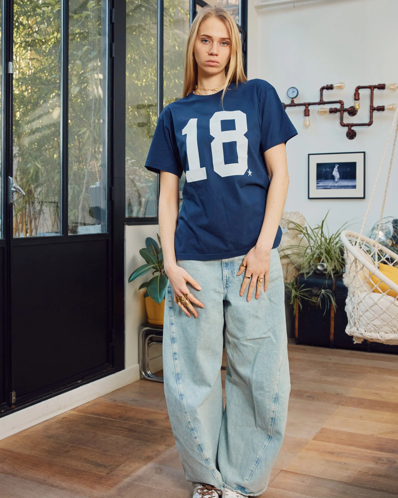 Blue 18 T-Shirt - Image 3