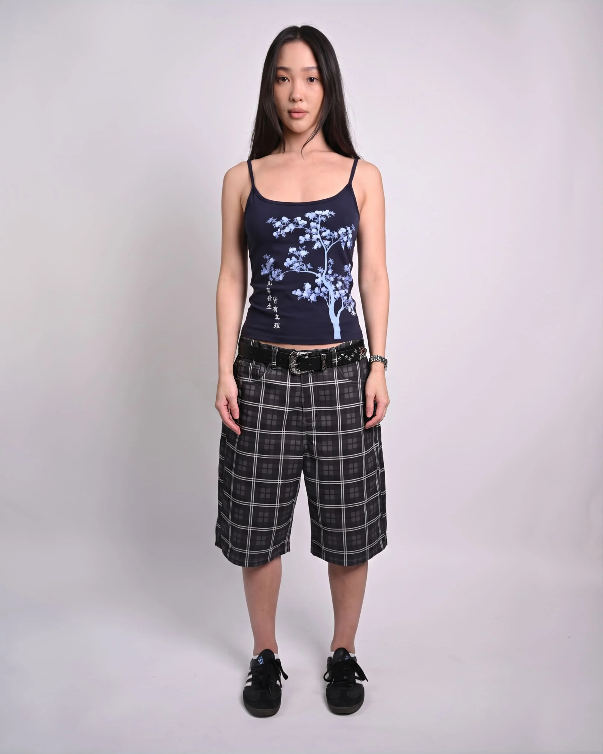 Blue Sakura Cami Top - Image 4
