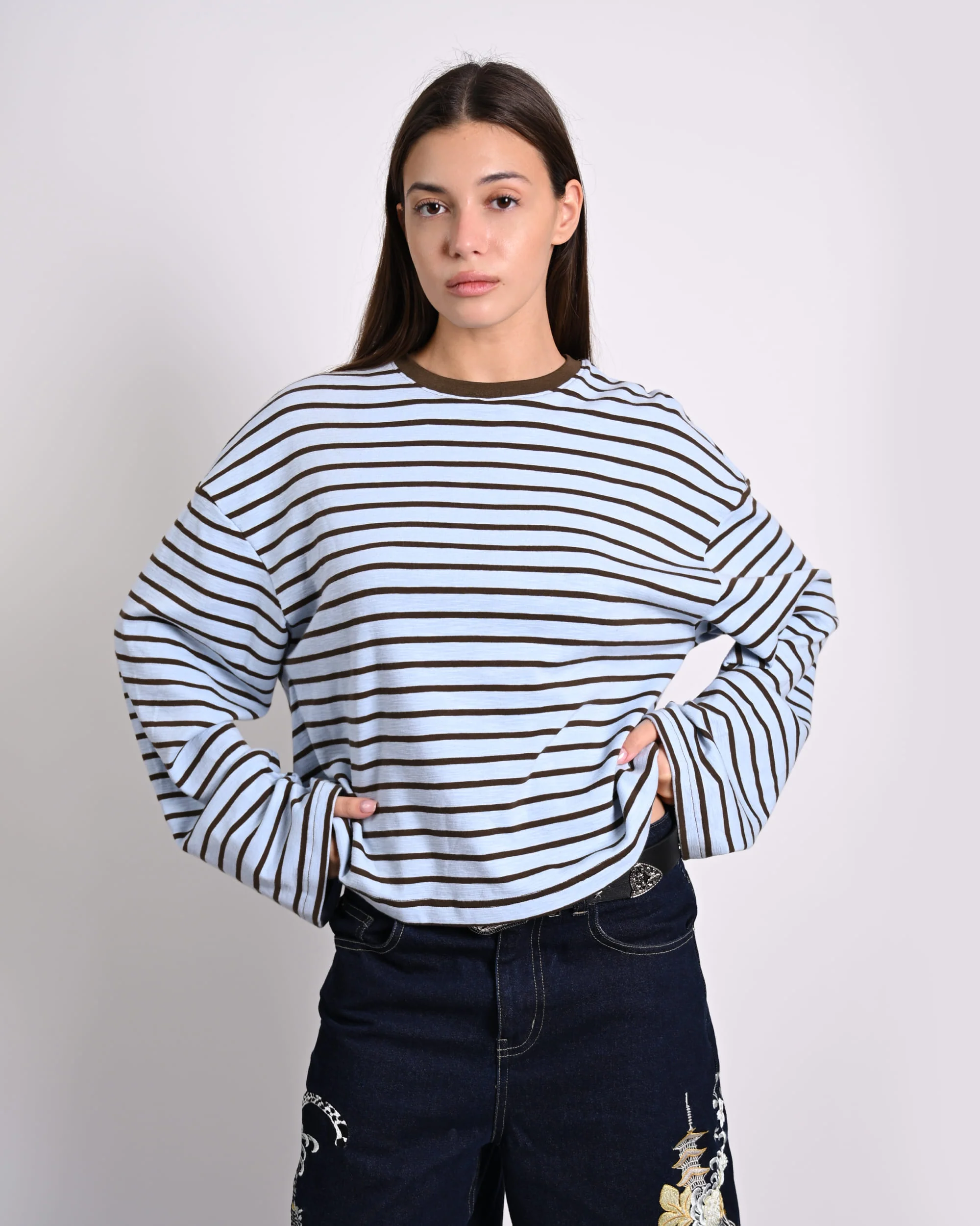 Blue Striped Longsleeve - Image 3