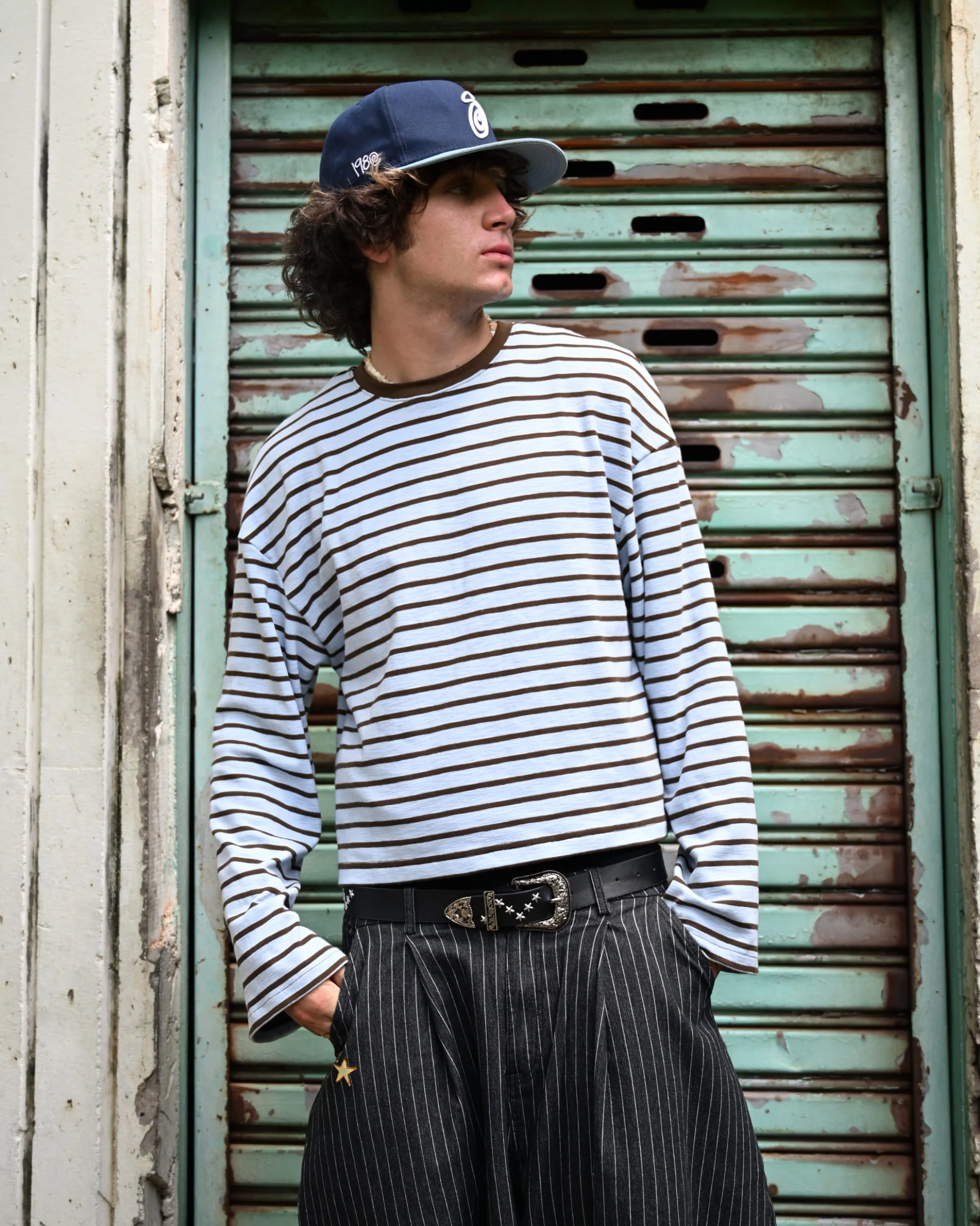 Blue Striped Longsleeve - Image 8