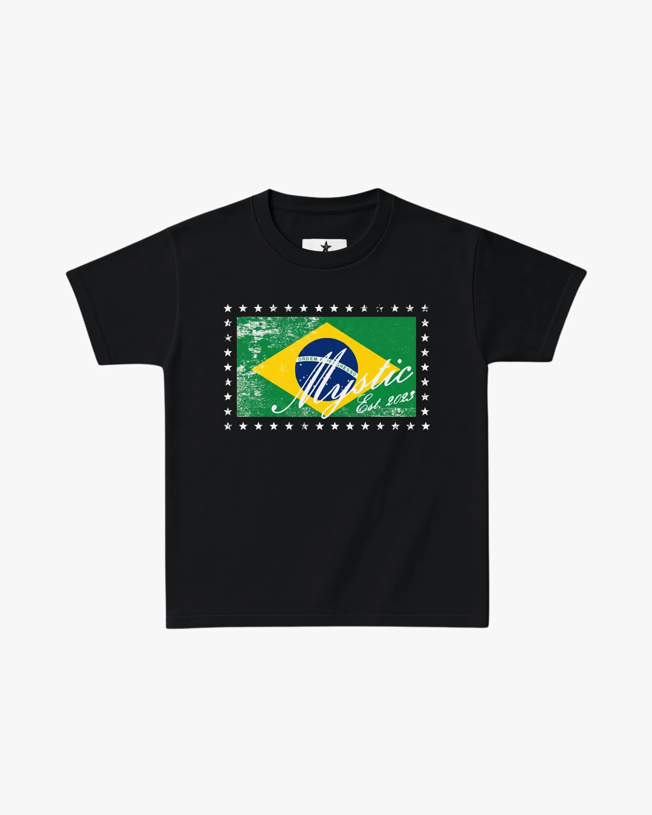 Brazil Flag Baby Tee