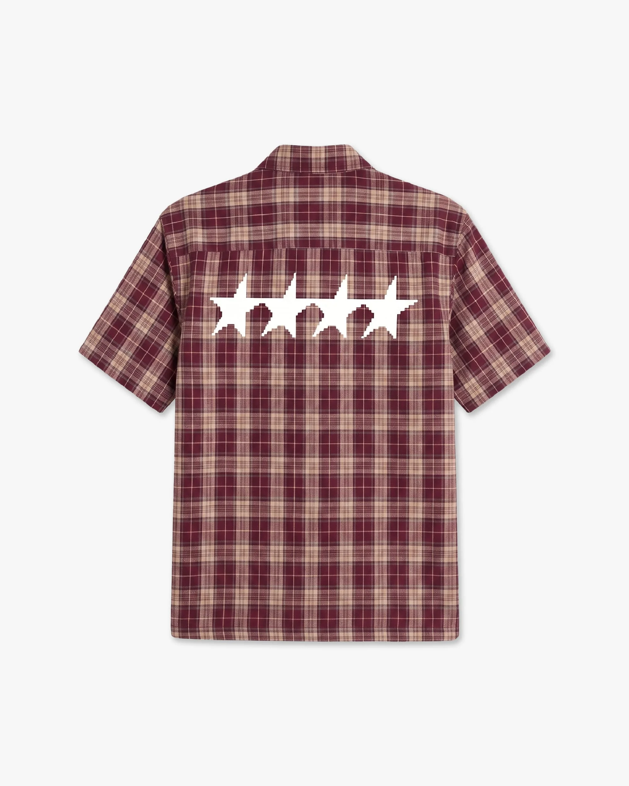Crimson Star Plaid Shirt - Image 6