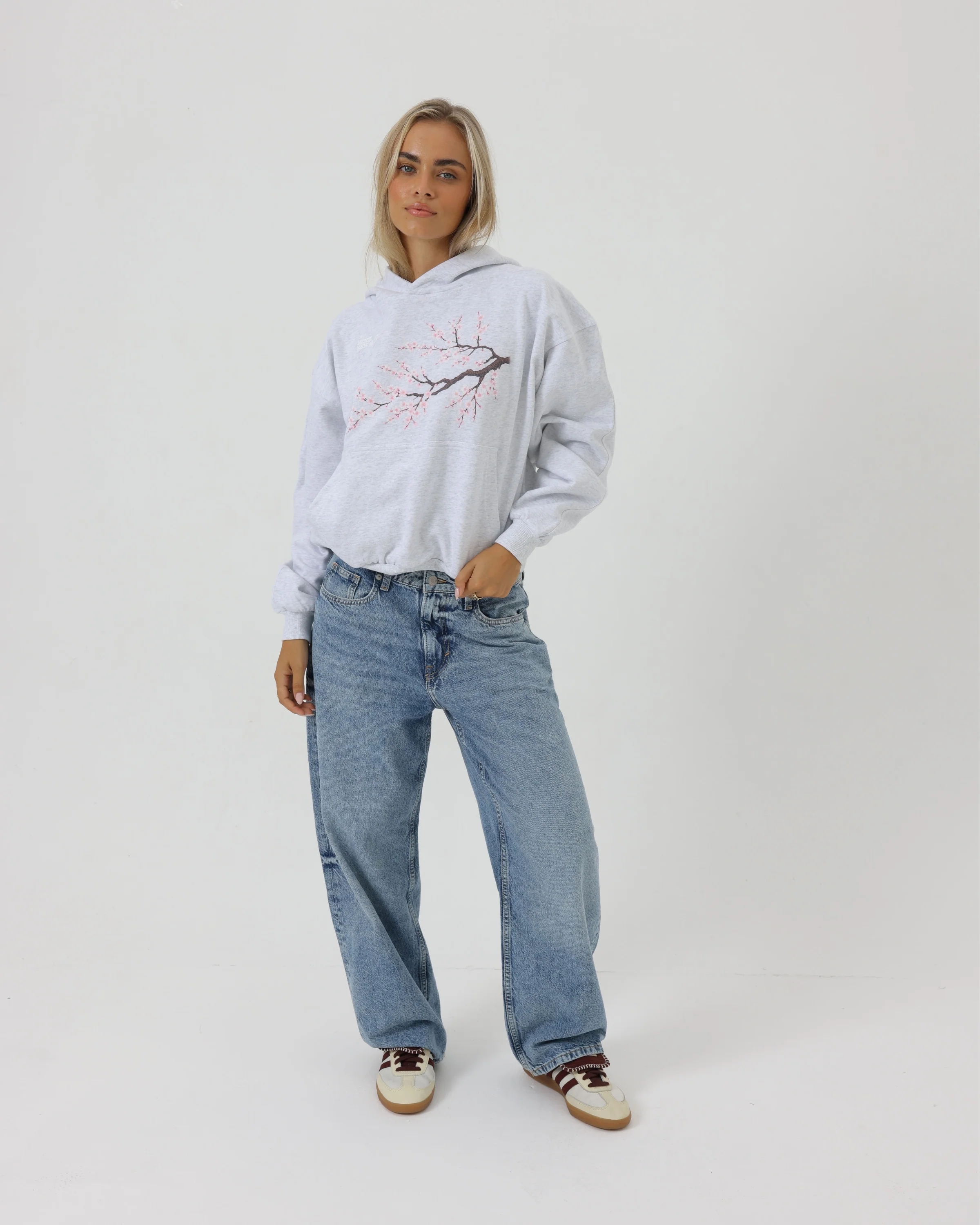 Fallen Sakura Hoodie - Image 3