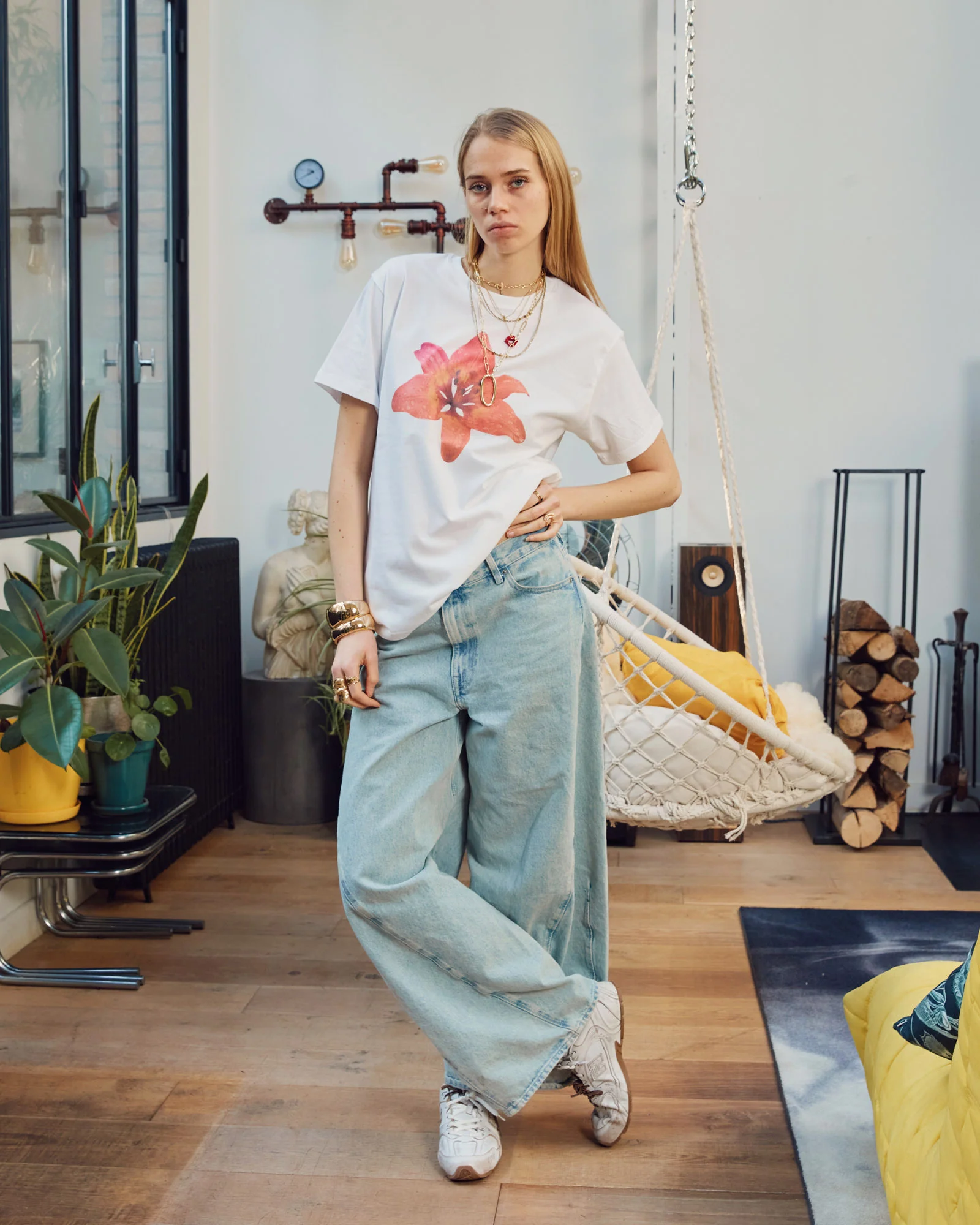 Fire Lily T-Shirt - Image 3