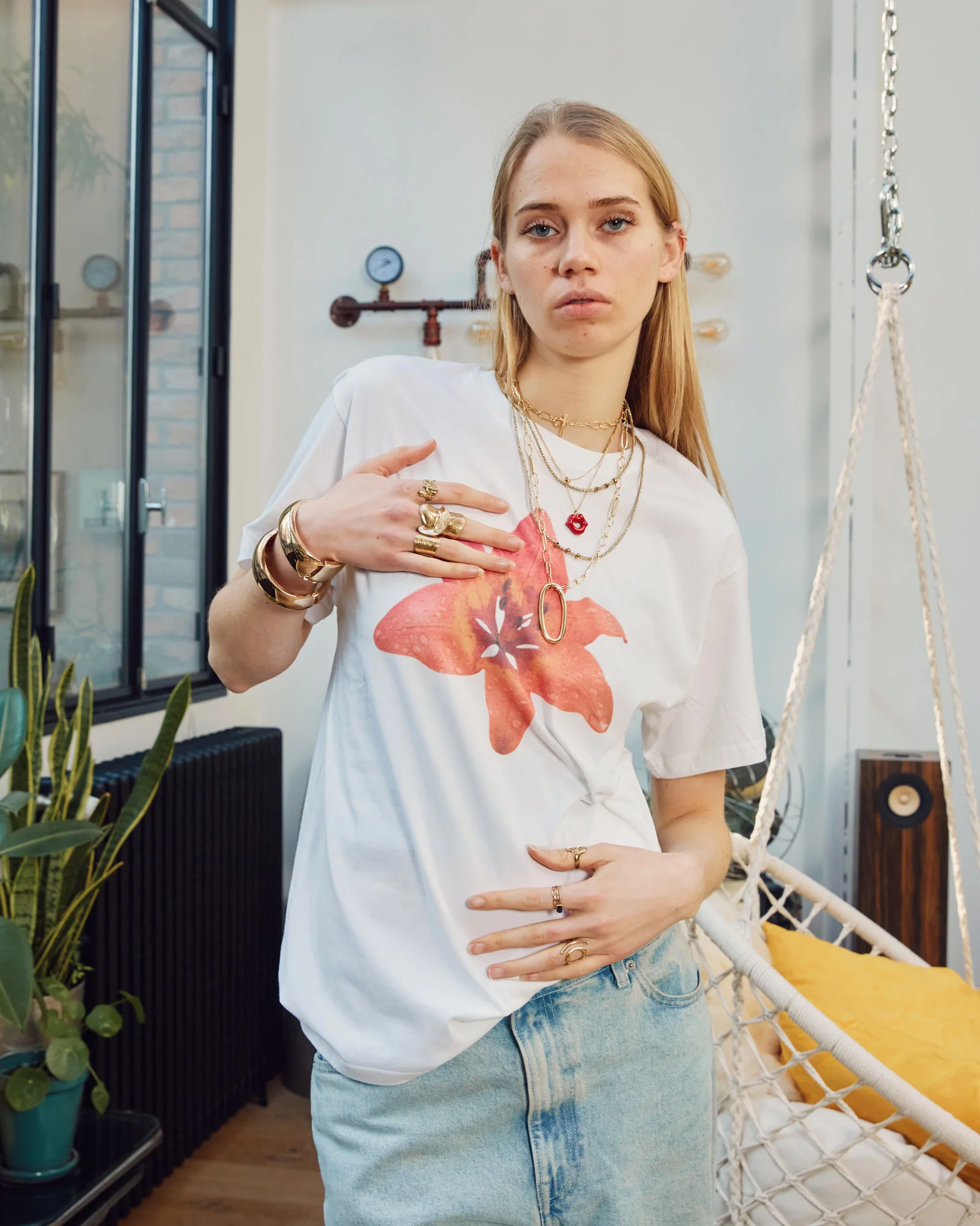 Fire Lily T-Shirt - Image 5