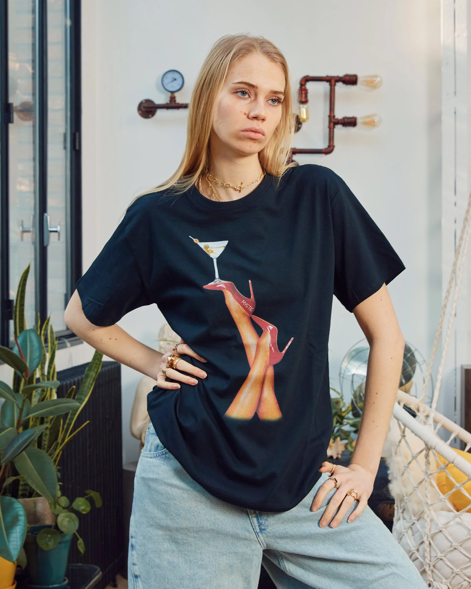 Martini Girl T-Shirt - Image 3