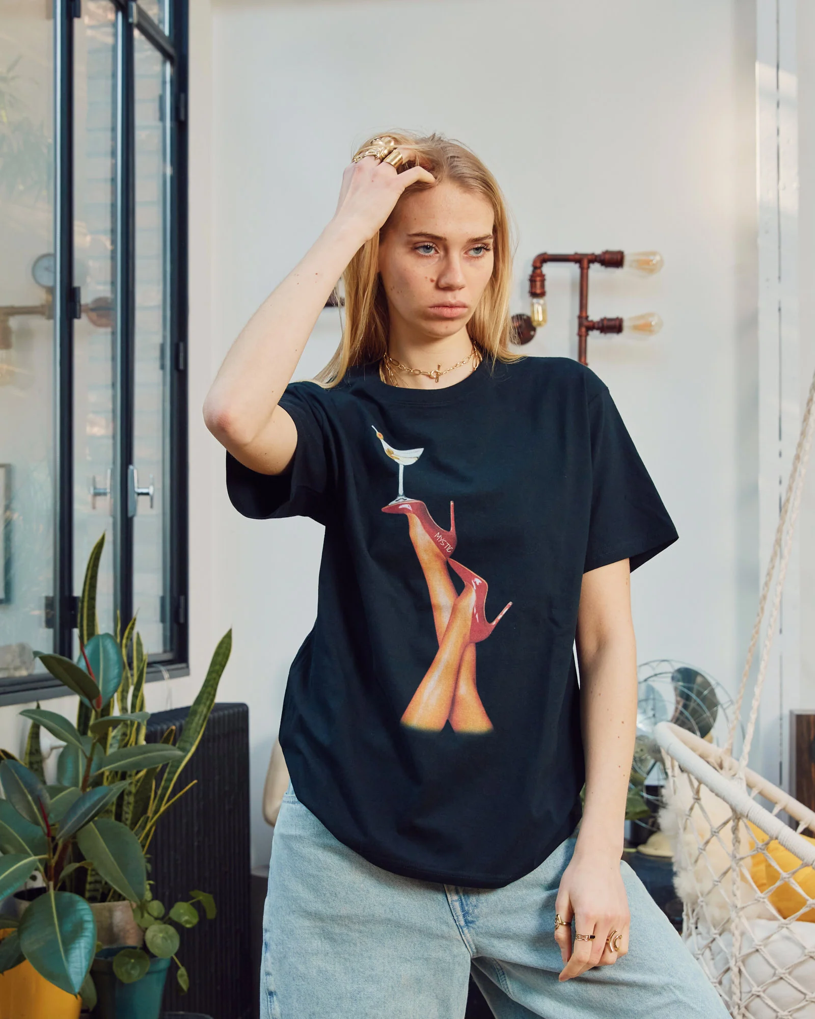 Martini Girl T-Shirt - Image 5