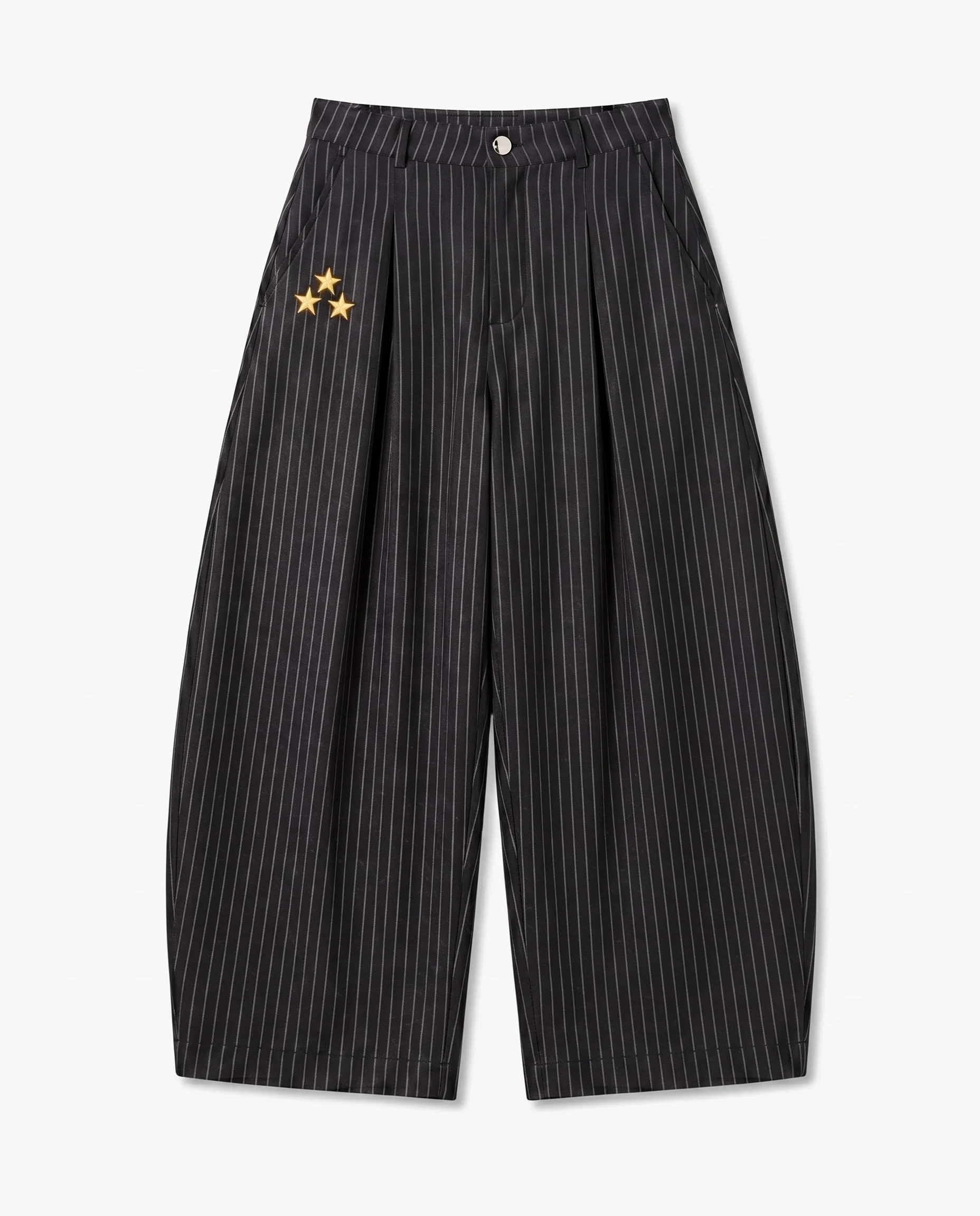Mystic Pinstripe Baggy Pants - Image 7