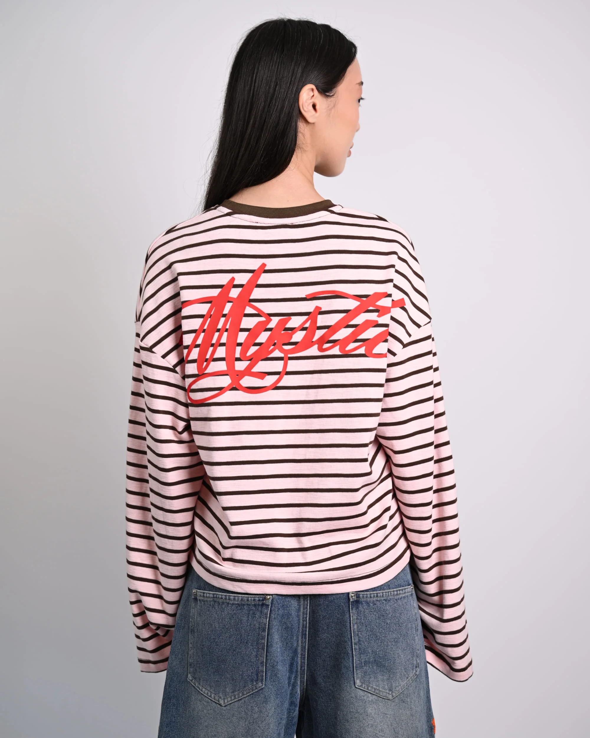 Pink Striped Longlseeve - Image 2