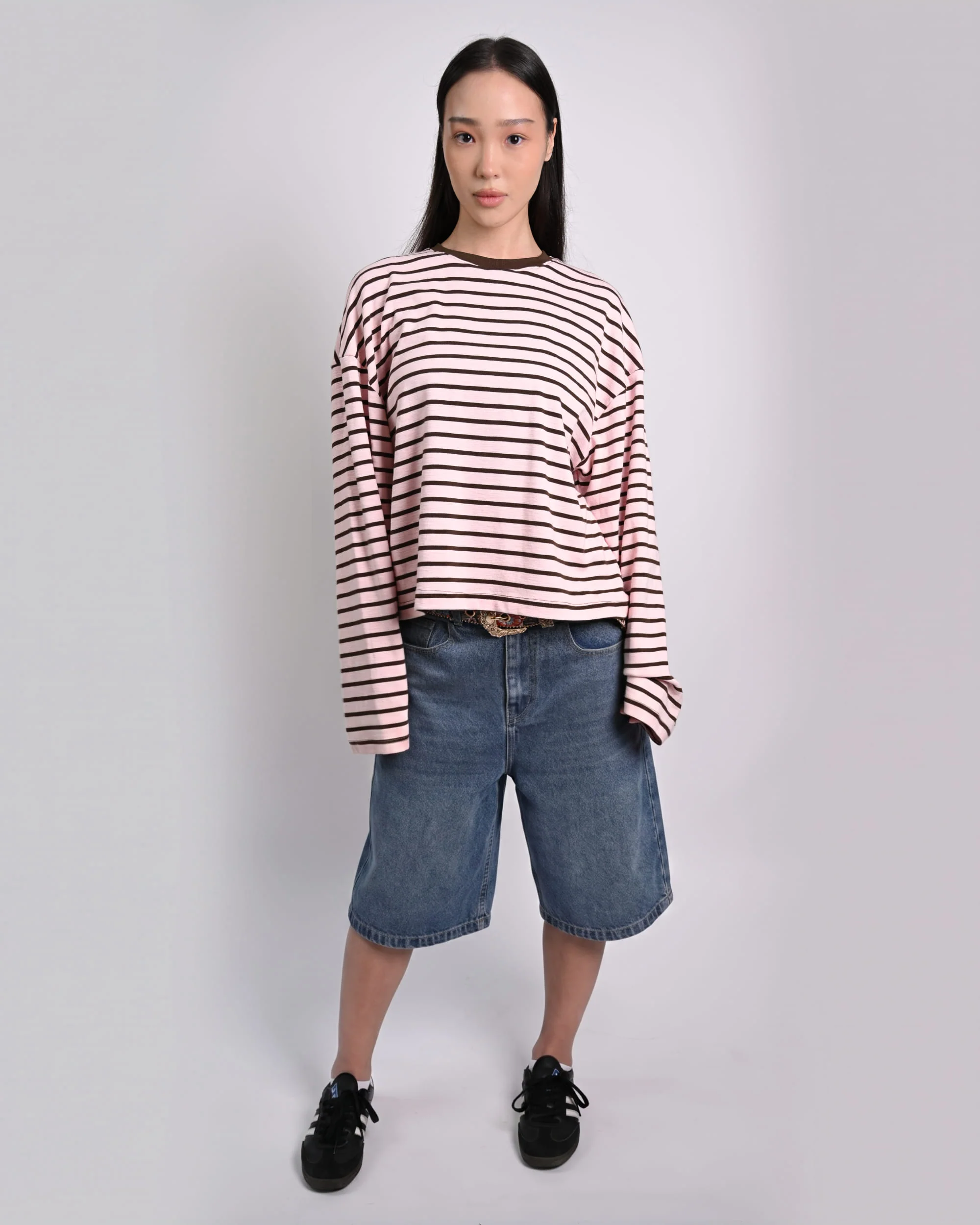 Pink Striped Longlseeve - Image 5
