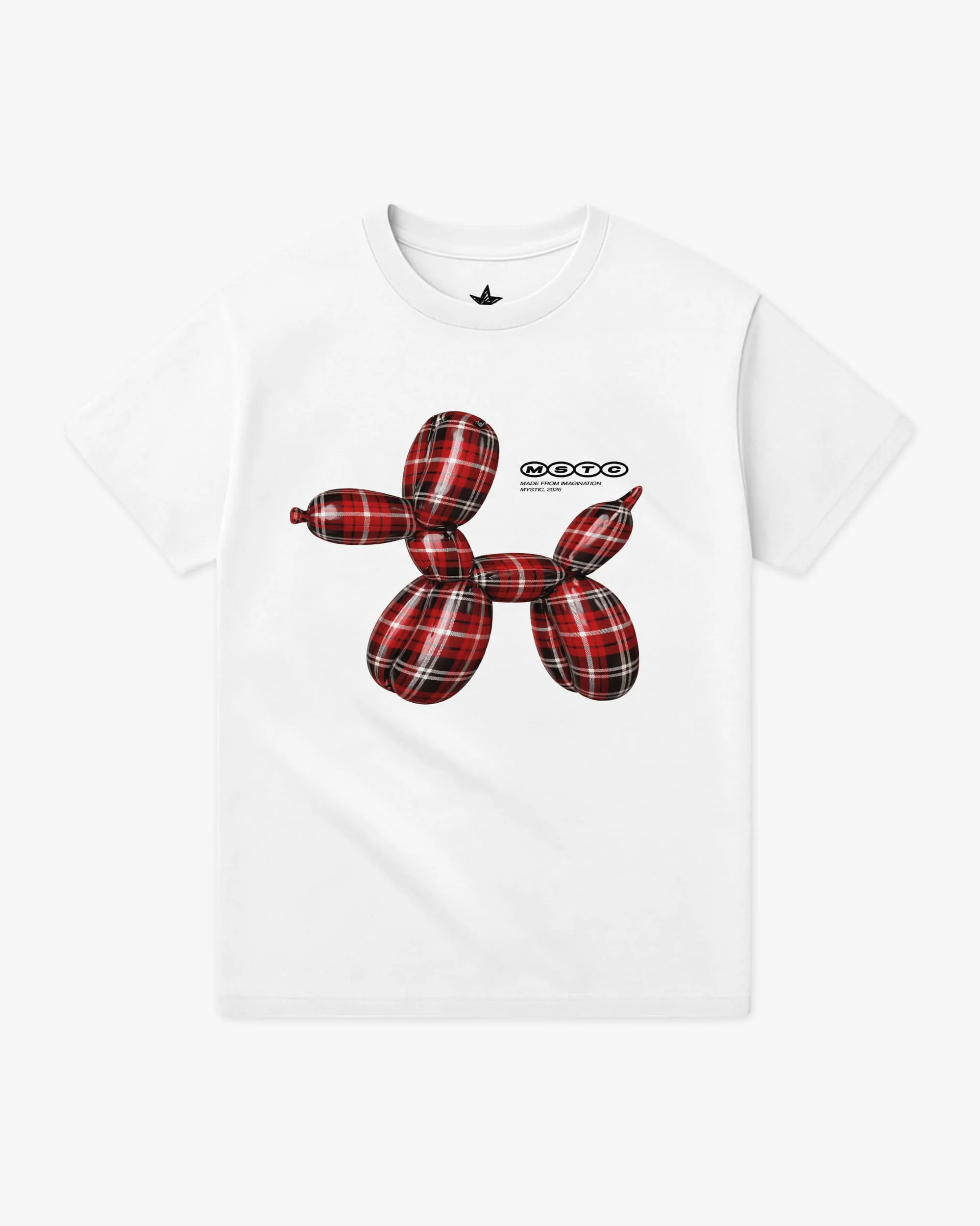 Plaid Balloon T-Shirt