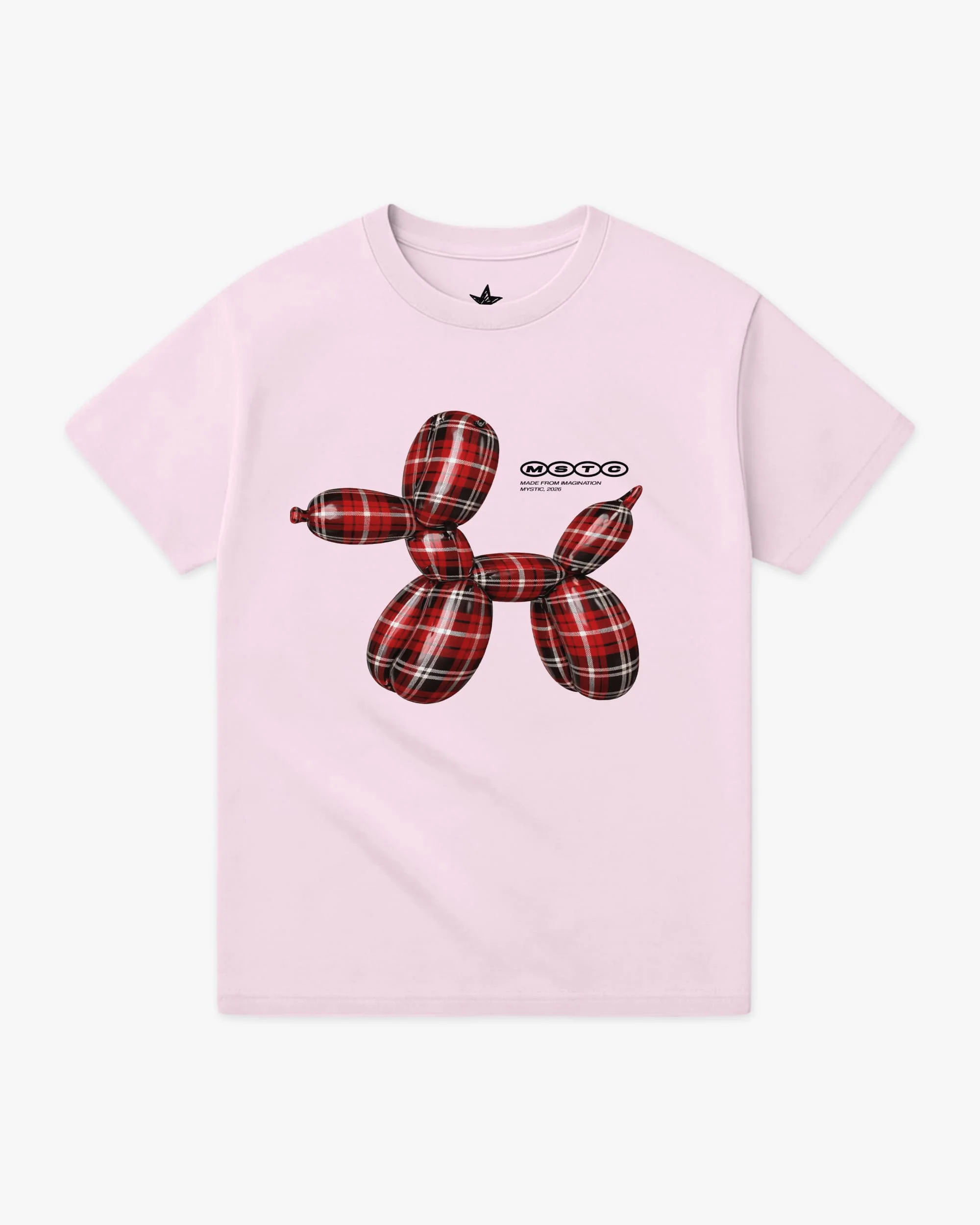 Plaid Balloon T-Shirt - Image 5