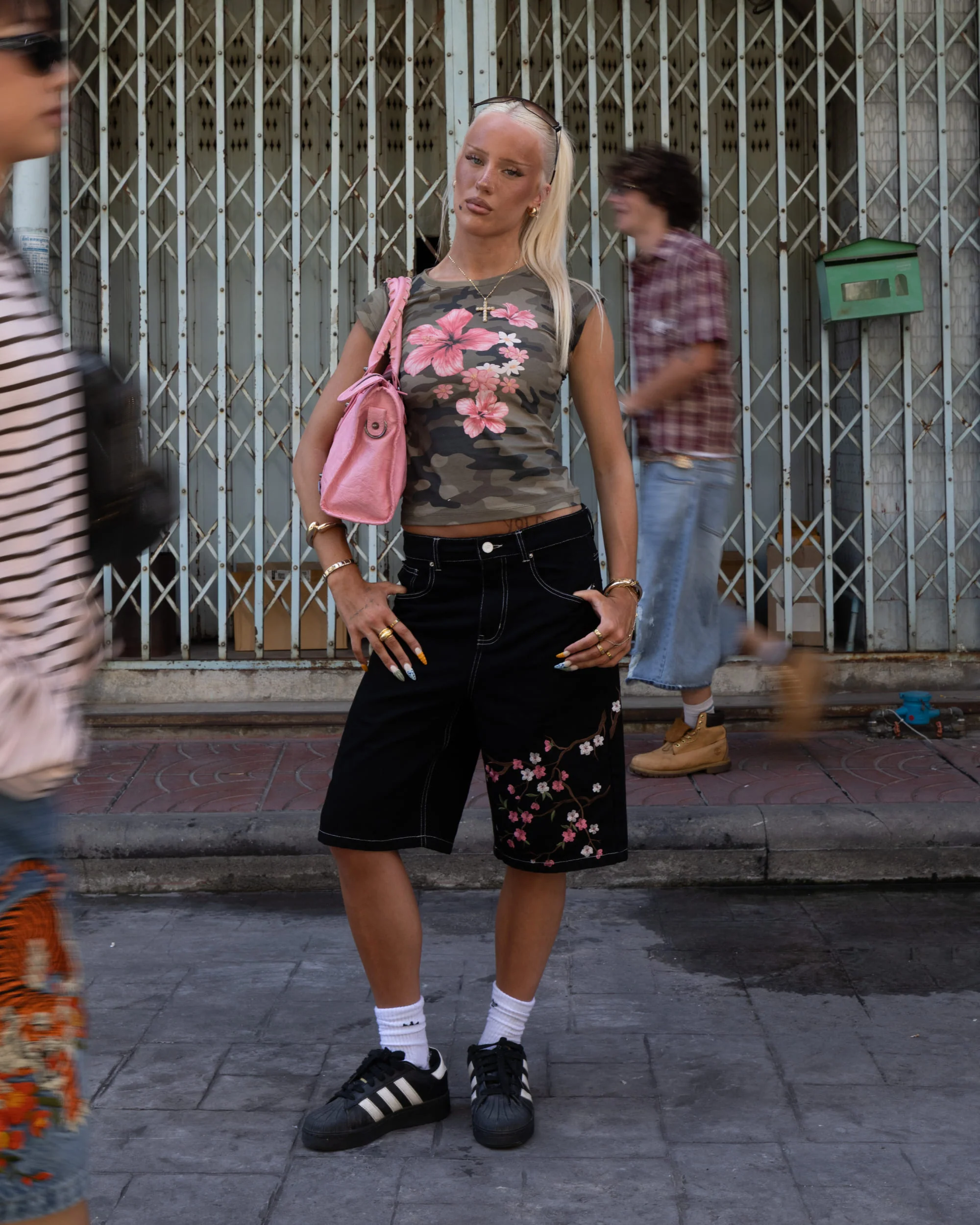Floral Camo Baby Tee - Image 6