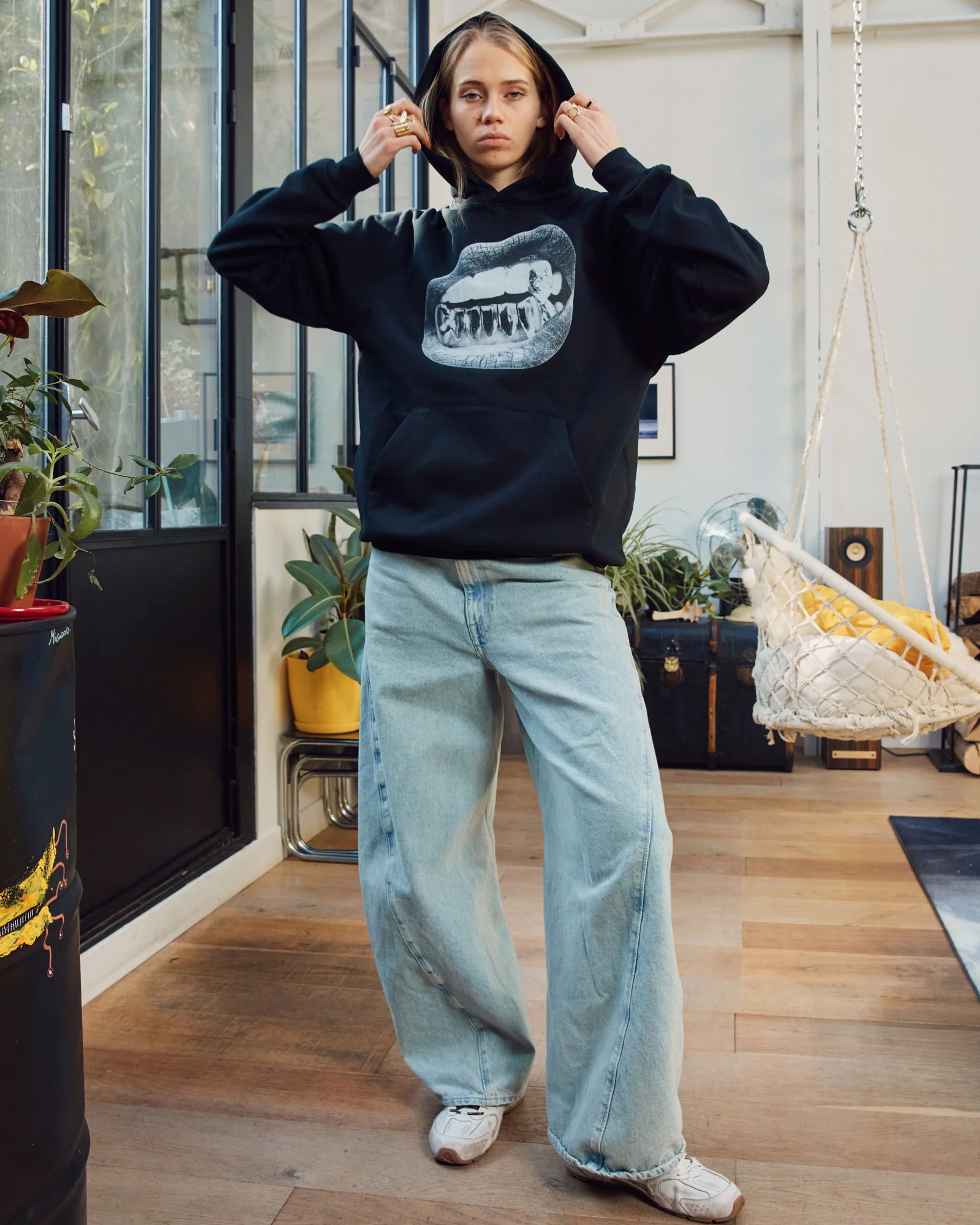 Silver Teeth Hoodie - Image 3