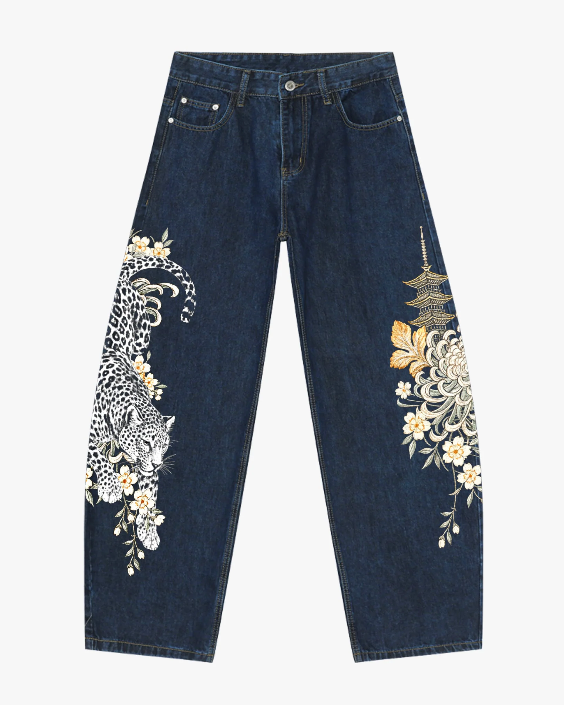 Temple Guardian Barrel Jeans